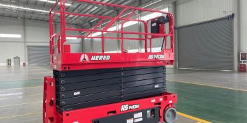 Elektrische Scherenarbeitsbühnen: Effizientes Heben und Arbeiten in der Höhe