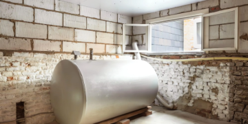 Heizöltank demontieren